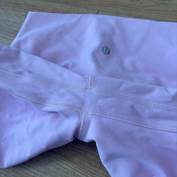 Lululemon Athletic Align High Rise Lined Shorts 6” Vitapink Women’s Size 6 - Picture 5 of 9